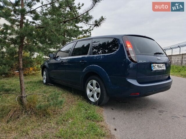 Синий Форд Фокус, объемом двигателя 1.6 л и пробегом 220 тыс. км за 4900 $, фото 5 на Automoto.ua