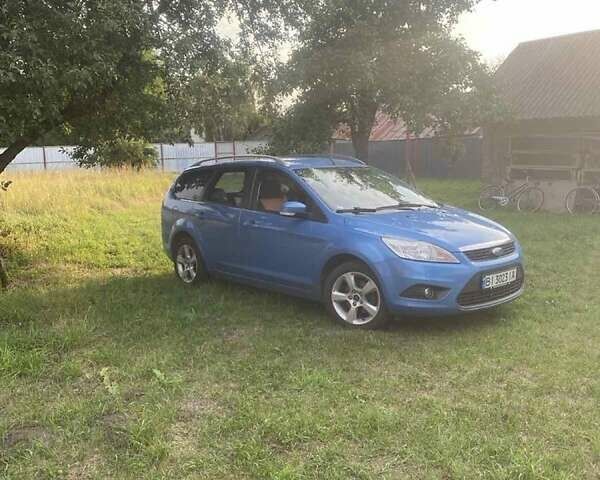 Синий Форд Фокус, объемом двигателя 1.6 л и пробегом 217 тыс. км за 7000 $, фото 2 на Automoto.ua