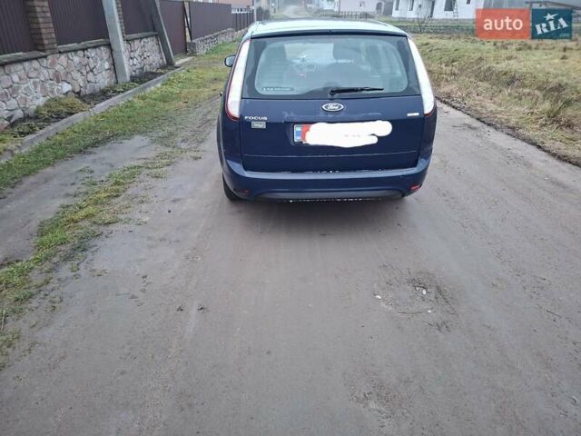 Синий Форд Фокус, объемом двигателя 1.6 л и пробегом 232 тыс. км за 5000 $, фото 3 на Automoto.ua