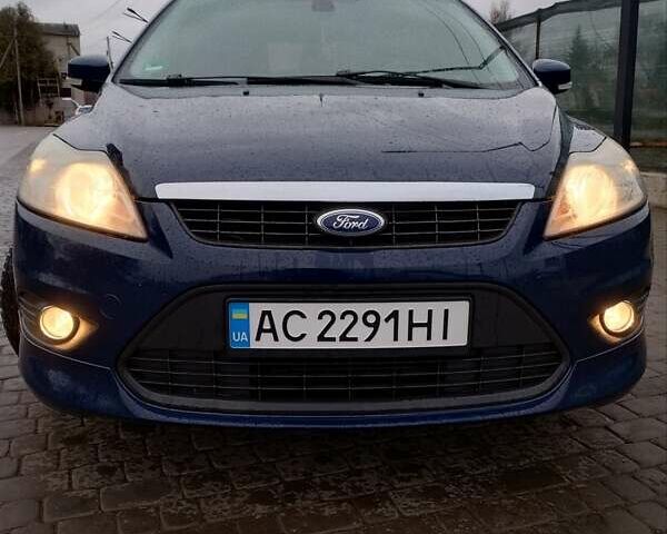 Синий Форд Фокус, объемом двигателя 1.6 л и пробегом 278 тыс. км за 5100 $, фото 1 на Automoto.ua
