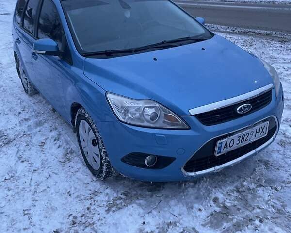 Синий Форд Фокус, объемом двигателя 2 л и пробегом 225 тыс. км за 5600 $, фото 1 на Automoto.ua