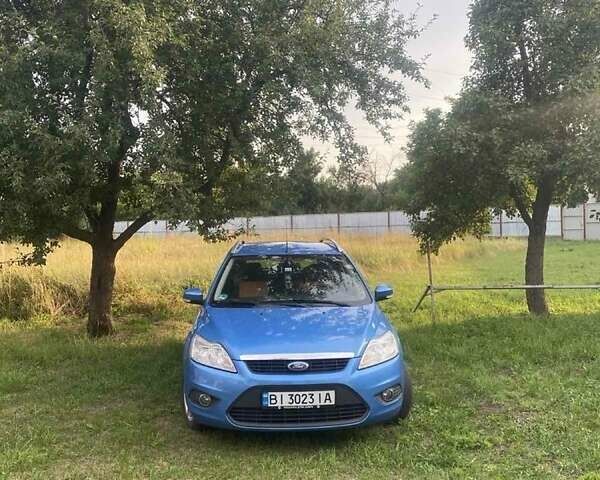 Синий Форд Фокус, объемом двигателя 1.6 л и пробегом 217 тыс. км за 7000 $, фото 1 на Automoto.ua