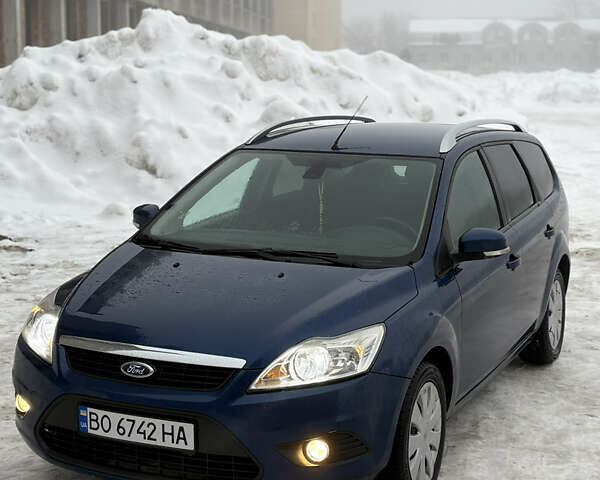 Синий Форд Фокус, объемом двигателя 1.6 л и пробегом 277 тыс. км за 4950 $, фото 1 на Automoto.ua