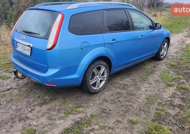 Синий Форд Фокус, объемом двигателя 1.6 л и пробегом 224 тыс. км за 5500 $, фото 4 на Automoto.ua