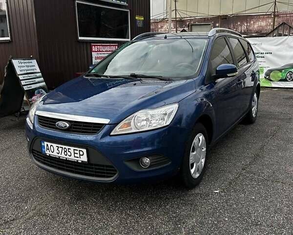 Синий Форд Фокус, объемом двигателя 1.6 л и пробегом 217 тыс. км за 5500 $, фото 7 на Automoto.ua