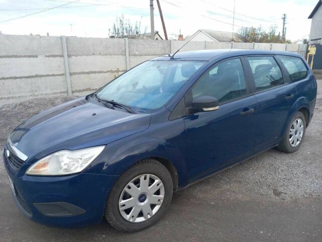 Форд Фокус 2009 в Кременчуге на Automoto.ua Синий Форд Фокус, объемом двигателя 1.6 л и пробегом 197 тыс. км за 4700 $, фото 1 на Automoto.ua