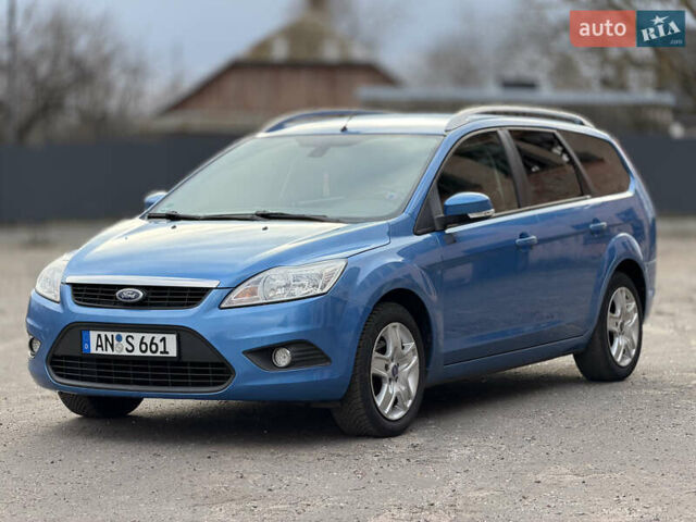 Синий Форд Фокус, объемом двигателя 1.6 л и пробегом 211 тыс. км за 4950 $, фото 6 на Automoto.ua