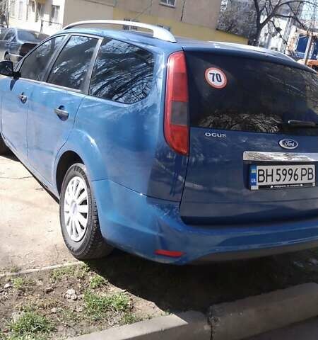 Форд Фокус 2009 у Одесі на Automoto.ua Синій Форд Фокус, об'ємом двигуна 1.56 л та пробігом 205 тис. км за 5500 $, фото 3 на Automoto.ua