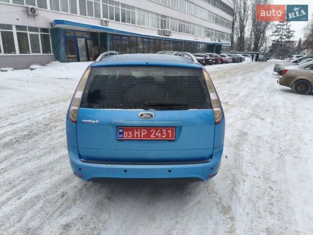 Синий Форд Фокус, объемом двигателя 1.6 л и пробегом 212 тыс. км за 5600 $, фото 8 на Automoto.ua