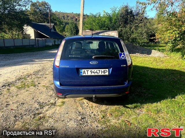 Синий Форд Фокус, объемом двигателя 2 л и пробегом 213 тыс. км за 5500 $, фото 1 на Automoto.ua