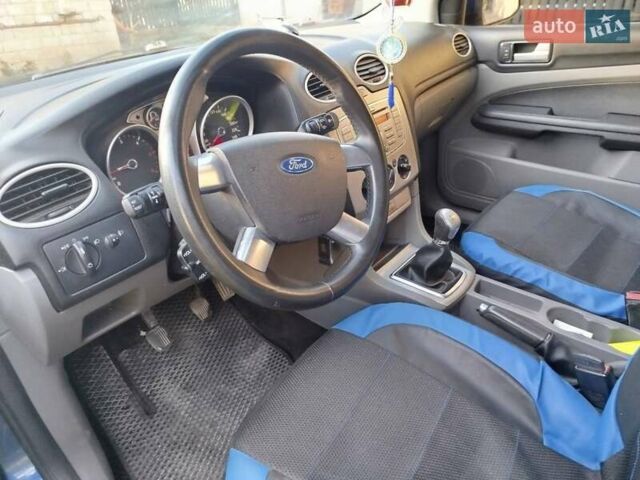 Синий Форд Фокус, объемом двигателя 1.6 л и пробегом 224 тыс. км за 5200 $, фото 10 на Automoto.ua