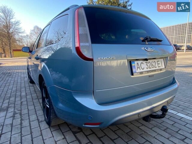 Синий Форд Фокус, объемом двигателя 1.6 л и пробегом 380 тыс. км за 4300 $, фото 3 на Automoto.ua