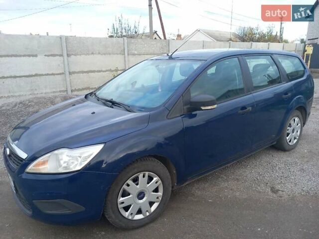Форд Фокус 2009 в Кременчуге на Automoto.ua Синий Форд Фокус, объемом двигателя 1.6 л и пробегом 197 тыс. км за 4700 $, фото 1 на Automoto.ua