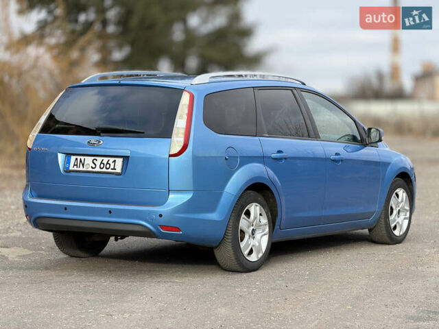 Синий Форд Фокус, объемом двигателя 1.6 л и пробегом 211 тыс. км за 4650 $, фото 11 на Automoto.ua