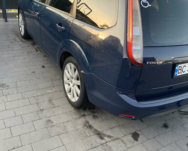 Форд Фокус 2009 у Львові на Automoto.ua Синій Форд Фокус, об'ємом двигуна 1.56 л та пробігом 283 тис. км за 5400 $, фото 4 на Automoto.ua