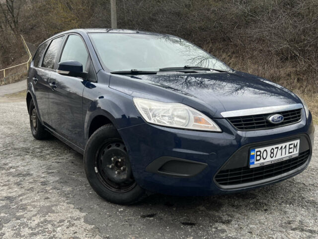 Синий Форд Фокус, объемом двигателя 1.6 л и пробегом 256 тыс. км за 5300 $, фото 1 на Automoto.ua