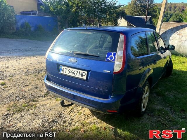 Синий Форд Фокус, объемом двигателя 2 л и пробегом 213 тыс. км за 5500 $, фото 2 на Automoto.ua