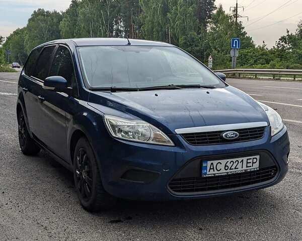 Синий Форд Фокус, объемом двигателя 1.6 л и пробегом 340 тыс. км за 5000 $, фото 1 на Automoto.ua