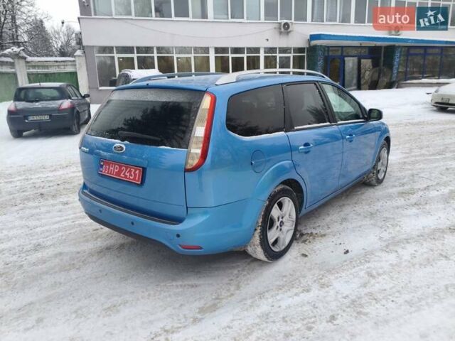 Синий Форд Фокус, объемом двигателя 1.6 л и пробегом 212 тыс. км за 5600 $, фото 7 на Automoto.ua