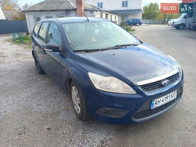 Форд Фокус 2009 в Кременчуге на Automoto.ua Синий Форд Фокус, объемом двигателя 1.6 л и пробегом 197 тыс. км за 4700 $, фото 4 на Automoto.ua