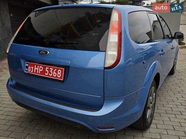 Синий Форд Фокус, объемом двигателя 1.6 л и пробегом 169 тыс. км за 5350 $, фото 8 на Automoto.ua