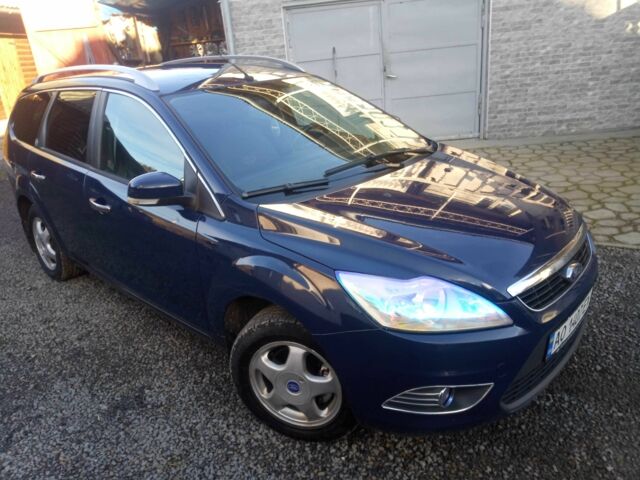 Синий Форд Фокус, объемом двигателя 1.6 л и пробегом 283 тыс. км за 5461 $, фото 4 на Automoto.ua