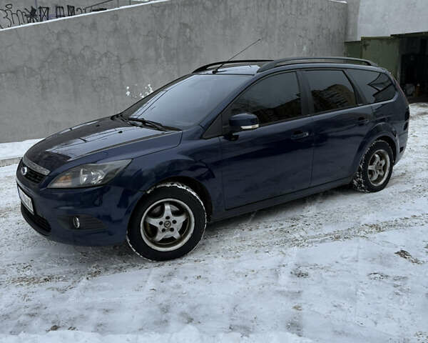 Синий Форд Фокус, объемом двигателя 1.6 л и пробегом 285 тыс. км за 5250 $, фото 1 на Automoto.ua