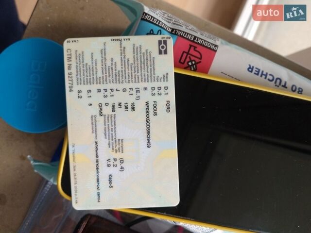 Синий Форд Фокус, объемом двигателя 1.6 л и пробегом 260 тыс. км за 5226 $, фото 7 на Automoto.ua