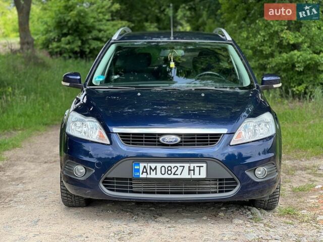 Синий Форд Фокус, объемом двигателя 1.6 л и пробегом 230 тыс. км за 5900 $, фото 4 на Automoto.ua