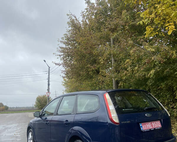 Синий Форд Фокус, объемом двигателя 1.6 л и пробегом 223 тыс. км за 6000 $, фото 1 на Automoto.ua