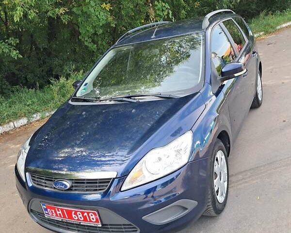 Синий Форд Фокус, объемом двигателя 1.6 л и пробегом 141 тыс. км за 6100 $, фото 1 на Automoto.ua