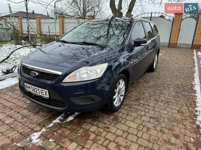 Синій Форд Фокус, об'ємом двигуна 1.6 л та пробігом 318 тис. км за 4600 $, фото 1 на Automoto.ua