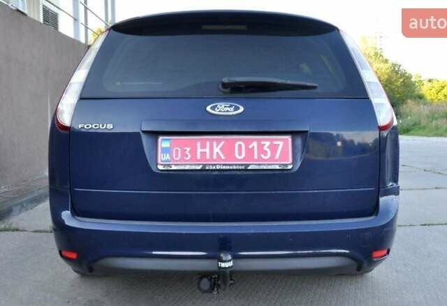 Синий Форд Фокус, объемом двигателя 1.6 л и пробегом 188 тыс. км за 6300 $, фото 1 на Automoto.ua