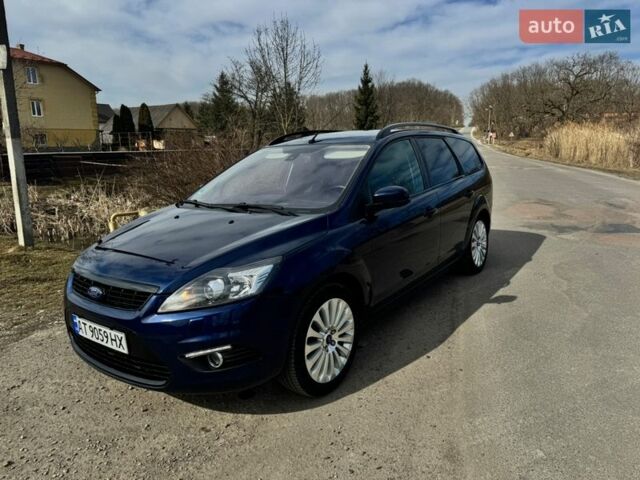 Синий Форд Фокус, объемом двигателя 1.6 л и пробегом 200 тыс. км за 7200 $, фото 1 на Automoto.ua
