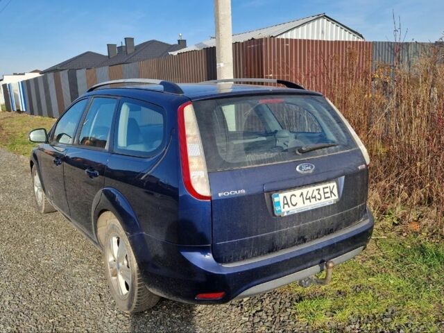 Синий Форд Фокус, объемом двигателя 1.6 л и пробегом 280 тыс. км за 7000 $, фото 1 на Automoto.ua