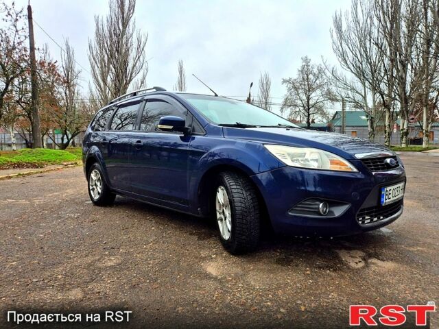 Синий Форд Фокус, объемом двигателя 1.6 л и пробегом 240 тыс. км за 6300 $, фото 2 на Automoto.ua