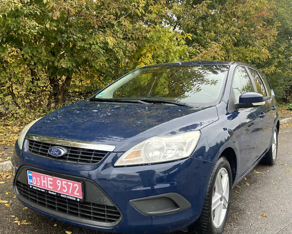 Синий Форд Фокус, объемом двигателя 1.6 л и пробегом 223 тыс. км за 6000 $, фото 4 на Automoto.ua