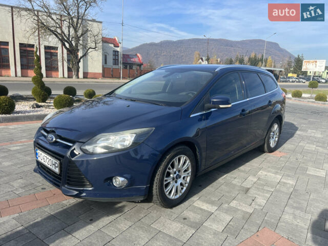 Синий Форд Фокус, объемом двигателя 2 л и пробегом 270 тыс. км за 7700 $, фото 1 на Automoto.ua