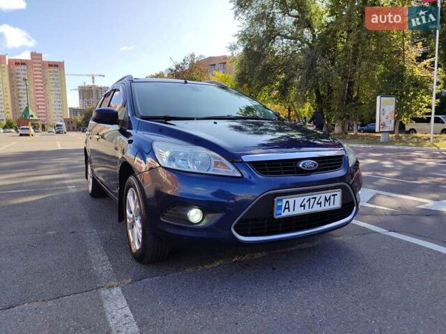 Форд Фокус 2011 у Броварах на Automoto.ua Синій Форд Фокус, об'ємом двигуна 1.6 л та пробігом 298 тис. км за 7200 $, фото 3 на Automoto.ua