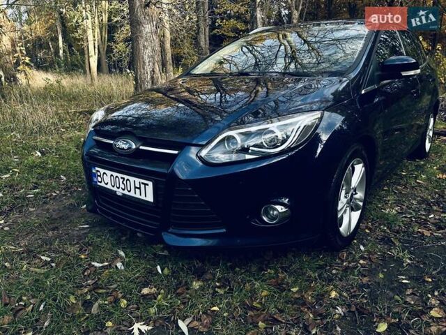 Форд Фокус 2012 у Львові на Automoto.ua Синій Форд Фокус, об'ємом двигуна 1.6 л та пробігом 249 тис. км за 7800 $, фото 1 на Automoto.ua