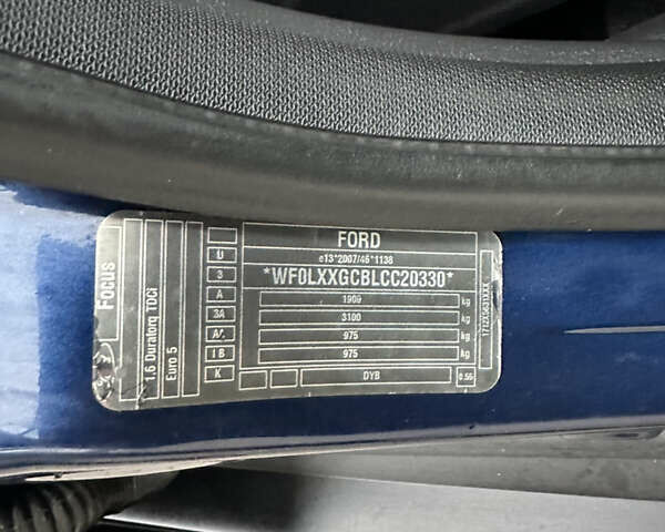 Синий Форд Фокус, объемом двигателя 1.6 л и пробегом 194 тыс. км за 7200 $, фото 32 на Automoto.ua