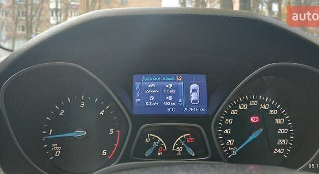 Синий Форд Фокус, объемом двигателя 1.6 л и пробегом 252 тыс. км за 8800 $, фото 3 на Automoto.ua