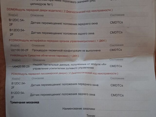 Синий Форд Фокус, объемом двигателя 1.6 л и пробегом 261 тыс. км за 6300 $, фото 13 на Automoto.ua