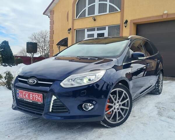 Синий Форд Фокус, объемом двигателя 1.6 л и пробегом 208 тыс. км за 8600 $, фото 1 на Automoto.ua