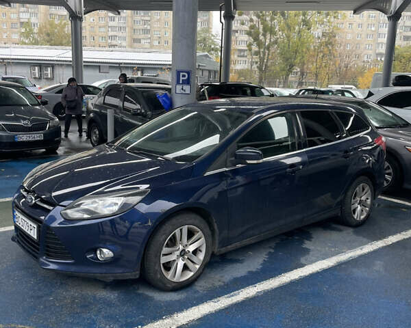 Форд Фокус 2013 в Львове на Automoto.ua Синий Форд Фокус, объемом двигателя 1.6 л и пробегом 315 тыс. км за 7000 $, фото 2 на Automoto.ua