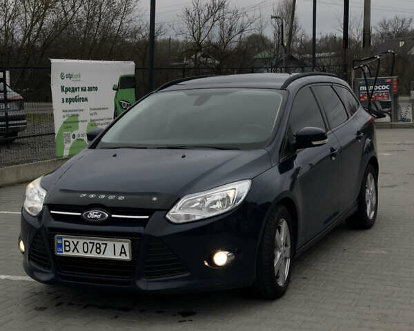 Форд Фокус 2013 у Хмельницькому на Automoto.ua Синій Форд Фокус, об'ємом двигуна 1.56 л та пробігом 318 тис. км за 7250 $, фото 1 на Automoto.ua