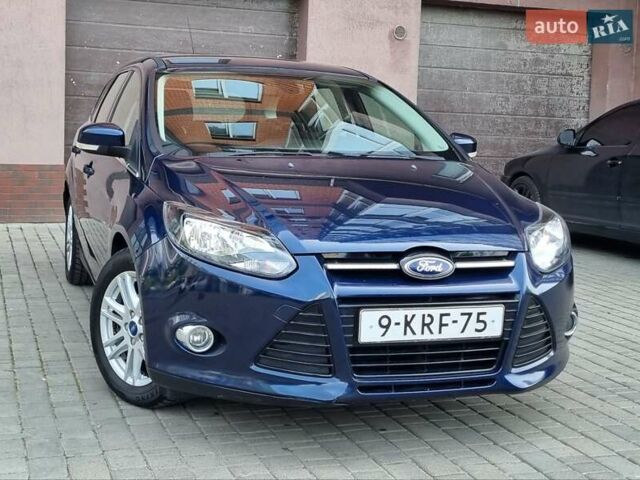 Форд Фокус 2013 в Львове на Automoto.ua Синий Форд Фокус, объемом двигателя 1.6 л и пробегом 223 тыс. км за 8200 $, фото 6 на Automoto.ua