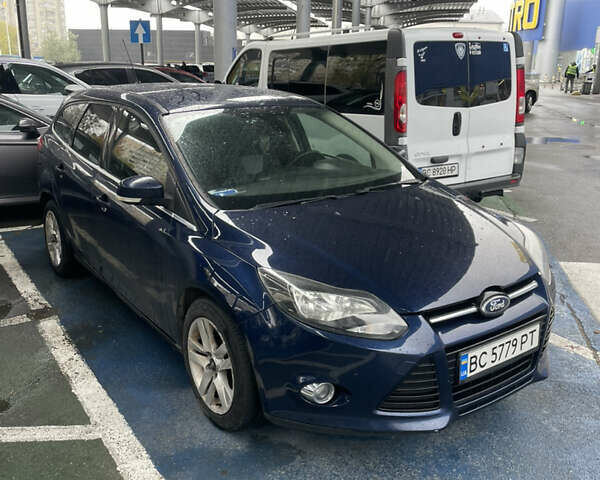 Форд Фокус 2013 в Львове на Automoto.ua Синий Форд Фокус, объемом двигателя 1.6 л и пробегом 315 тыс. км за 7000 $, фото 1 на Automoto.ua