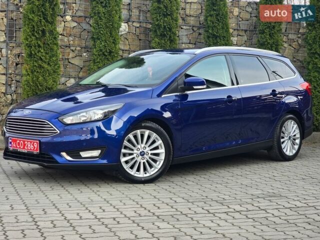 Синий Форд Фокус, объемом двигателя 1.5 л и пробегом 258 тыс. км за 10199 $, фото 10 на Automoto.ua
