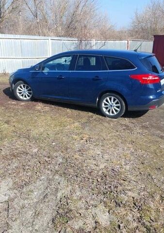 Синий Форд Фокус, объемом двигателя 1.5 л и пробегом 228 тыс. км за 11200 $, фото 2 на Automoto.ua